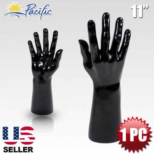 Male Mannequin Hand Display Jewelry Bracelet ring glove Stand holder black