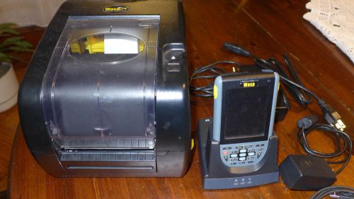 Wasp Barcode System WPA1200 Wireless Computer Scanner &amp; WPL305E Printer FREE S&amp;H
