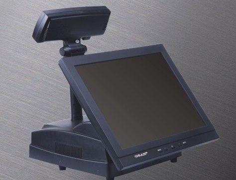 Touch POS  terminal with magcard reader