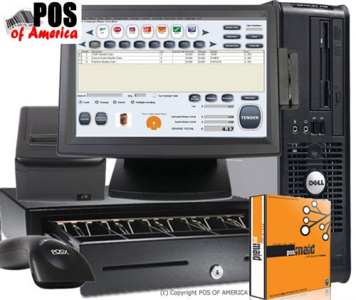 Retail POS System with Maid Software Complete NEW