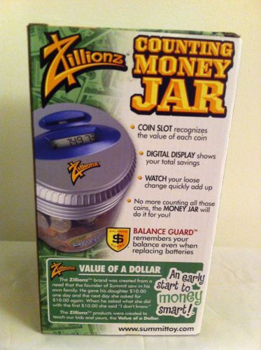 Zillionz Counting Money Jar