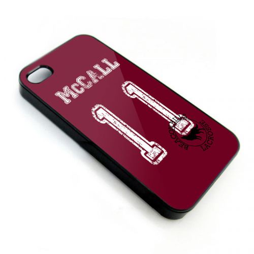 Scott McCall beacon hills lacrose Jersey Teen Wolf Case For Iphone 4 4s 5 5s 5c
