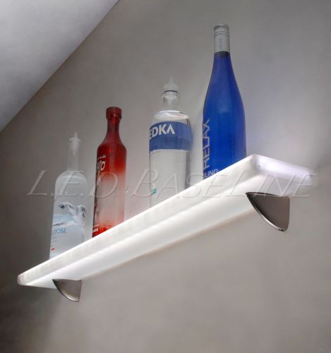 88” Lighted Liquor Display Shelf w Color Changing Lights for Bars &amp; Nightclubs