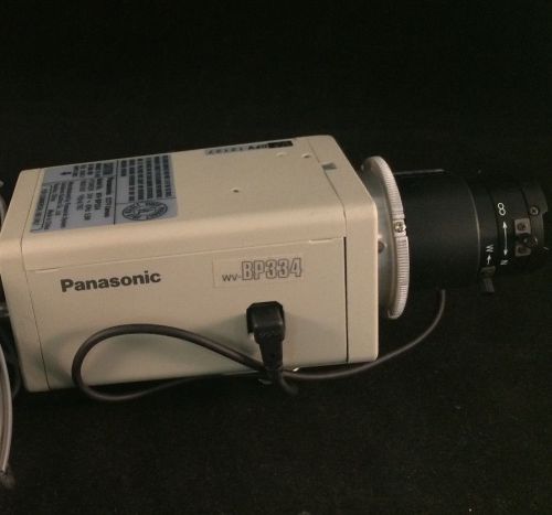 Panasonic Digital CCTV Security Camera WV-BP334 w/ Computar 3.5-8mm 1:1.4 Lens