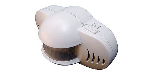 Portable motion sensor alarm device with  90db siren sound for sale