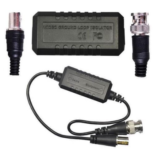 Maxx digital bnc ground loop isolator cctv balun video coaxial coax cable fault for sale