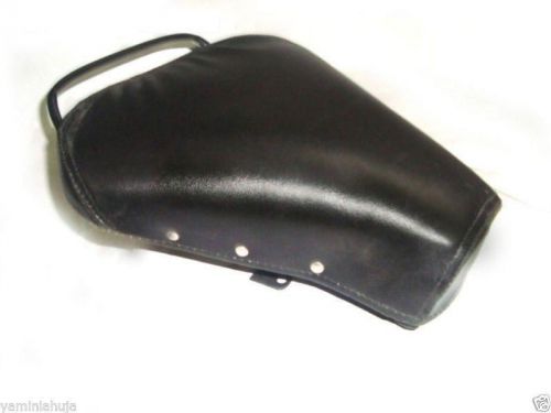 Early Vespa Super Complete Black Front Seat / Saddle -Vespa Spares