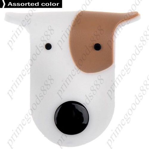 Cute dog shaped rubber cable winder manager cable holder wrap device earphones for sale