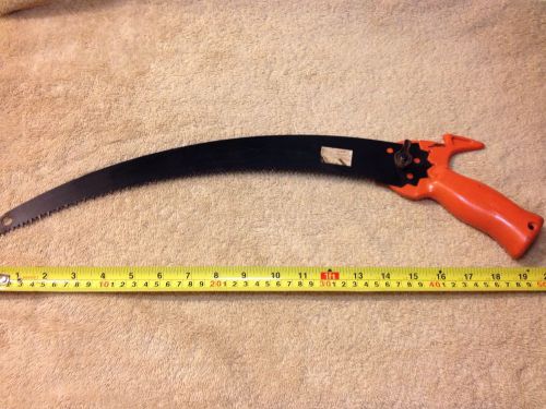 Pole saw head &amp; 15&#034; blade stihl echo arborist manual tree pruning tool usa made for sale