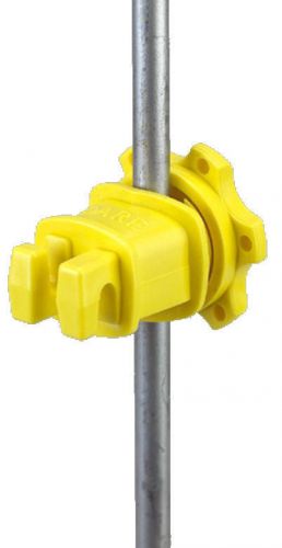 Western rp-25 round post insulator-yellow-25/pkg-dare for sale