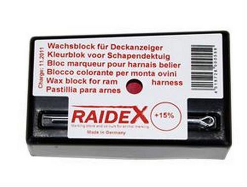 Red ram crayon / ewe marker block by raidex for sale
