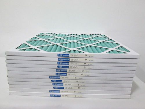 Lot 12 new airguard mx40 125 dp-max 25x25x1in air filters d299572 for sale