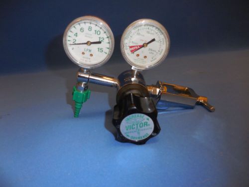 Victor Medical VMG-15LY Oxigen Air Gas Regulator Flow Meter Gauge