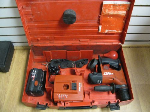 Hilti te-6a  ni-cd 36v cordless hammer drill kit 36 volt te 6a36 used tested for sale