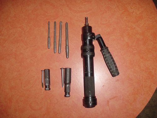 RAWL  ROTORY  DRILL  HAMMER - makes your 1/4&#034; drill a hammer drill - with bits