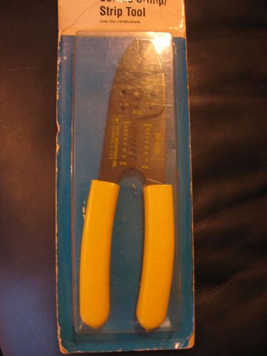 Ideal combo crimp strip tool cat. no. 30-428 crimps, strips, cuts bolts &amp; wires for sale