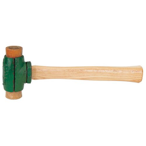 Garland split-head hammer w/ rawhide faces -size: 4 face diameter: 2&#034; for sale