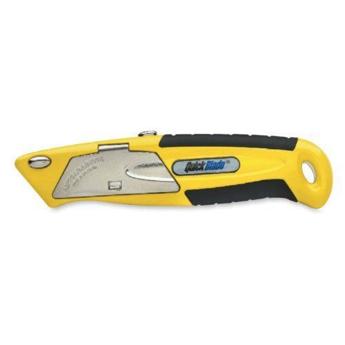 Phc auto loading utility knife - 5 x blade[s] - metal - yellow (cqa376) for sale