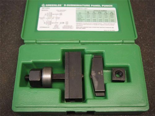 Greenlee 234 37 pin panel punch for sale