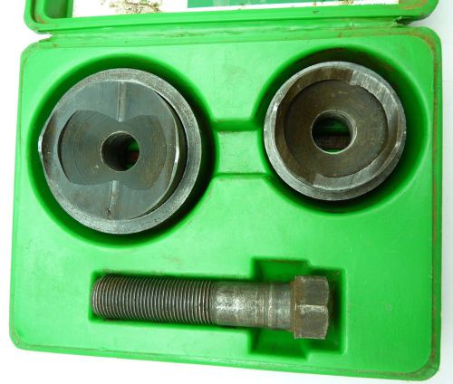 GREENLEE 737 KNOCK OUT PUNCH SET   - GREAT  CONDITION -  USED