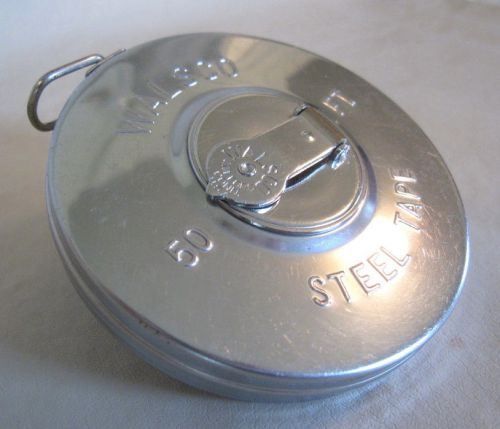 Walsco 50 ft steel measuring tape for sale