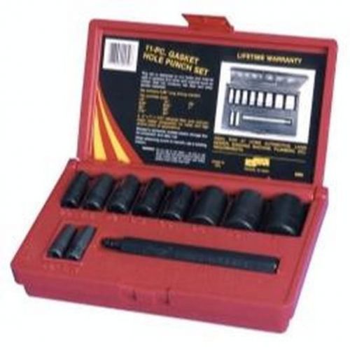 11pc gasket hole punch set 950 for sale