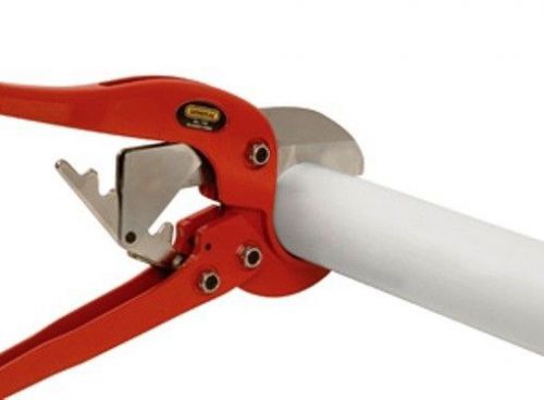 General tools new pvc ratchet heavy duty hose and pipe cutters cuts up to 2&#034; for sale