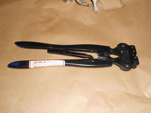 Amp hand ratchet crimp tool 45098 , type ob for sale
