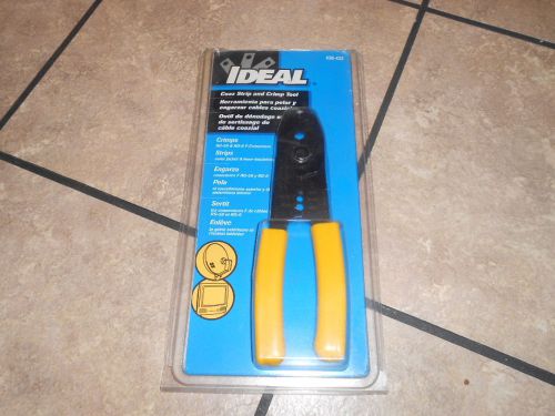 Ideal Coax Strip and Crimp Tool  30-433 - FREE SHIPPING