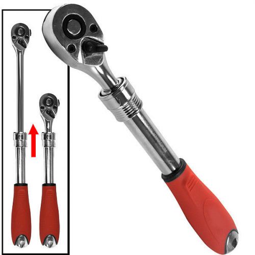 1/4&#034; extendable handle heavy duty ratchet extends from 6&#034; to 10&#034; long for sale