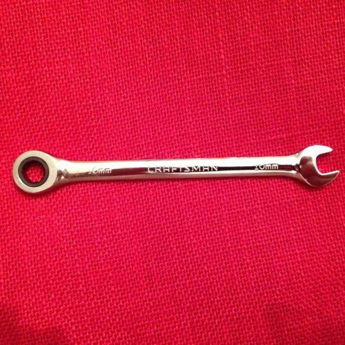 42569 NEW CRAFTSMAN 10mm COMBINATION RATCHETING WRENCH METRIC