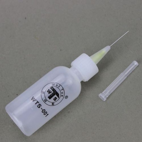 100ml Plastic Bottle Needle Tip Soldering Flux Liquid Gas Oil Water Dispenser
