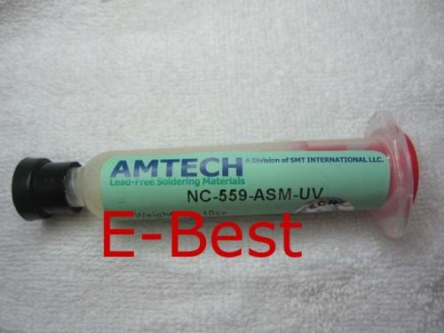 5pcs 10cc Amtech NC-559-ASM-UV Flux Lead Free Soldering Material Original