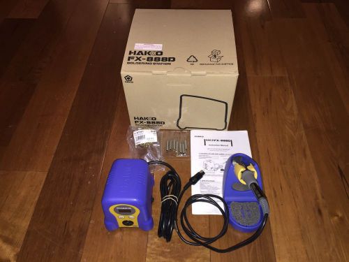 Hakko FX888D-23BY Digital Soldering Station FX-888D with extra tips