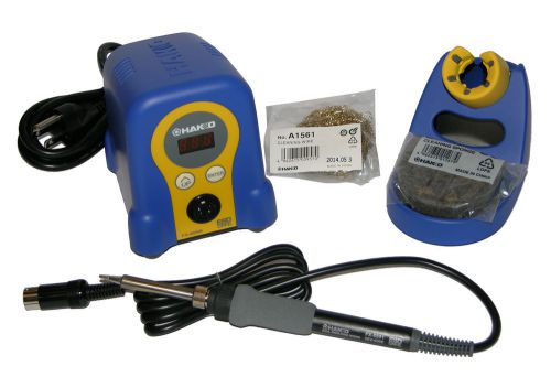 Hakko fx888d-23by digital soldering station includes fx-8801 iron, t18-d16 tip. for sale
