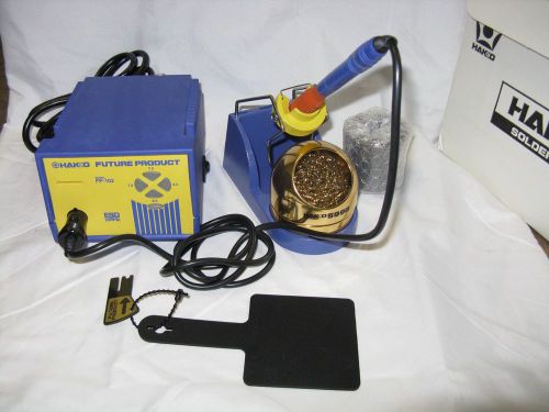 Hakko fp-102 solder station new! complete with all accessories. 936 replacement for sale