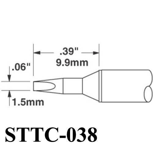 STTC-038 Soldering Replaceable Tip Cartridge NEW Electronics Solder Iron