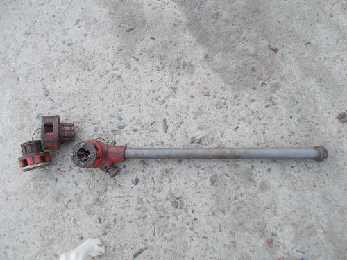 RIDGID 00R pipe threader  with 1/2, 3/4, &amp; 1 inch dies