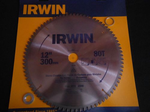Irwin 80T 12&#034; 300mm Circular saw blade