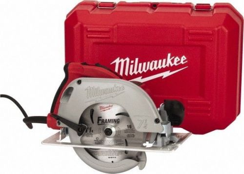 Milwaukee 7-1/4-inch 15-amp tilt circular saw w/ case bevel 3.25 hp framing for sale