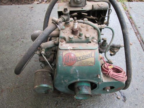 Antique water cooled Briggs and Stratton, Universal generator.