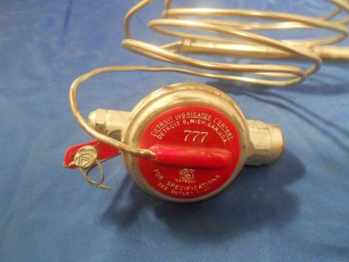 Vintage Detroit Lubricator Company Thermocouple dated 1951