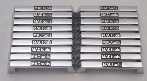 18 Vintage MAC Tools drawer handles lot!