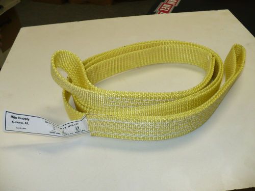 New lifting strap sling cee1-915-x 8ft. v. 2300lbs ch 1800 lbs.ba 4600lbs . usa for sale
