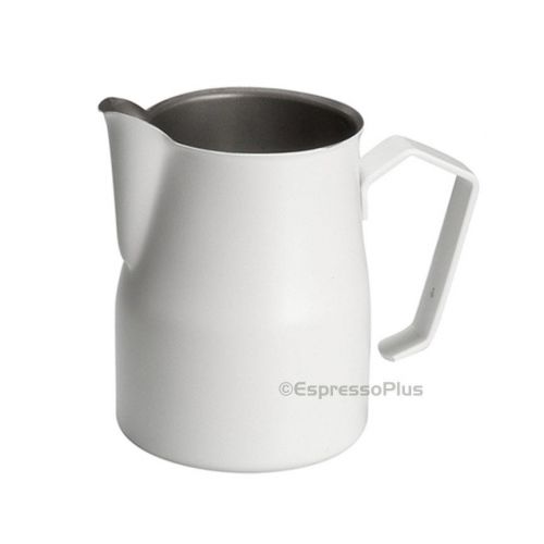 Motta white professional milk frothing pitcher - 25 oz for sale
