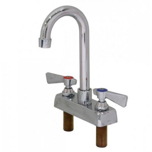 AA Faucet 4&#034; Deck Mount No Lead Faucet with 3-1/2&#034; Gooseneck Spout NSF AA-420G