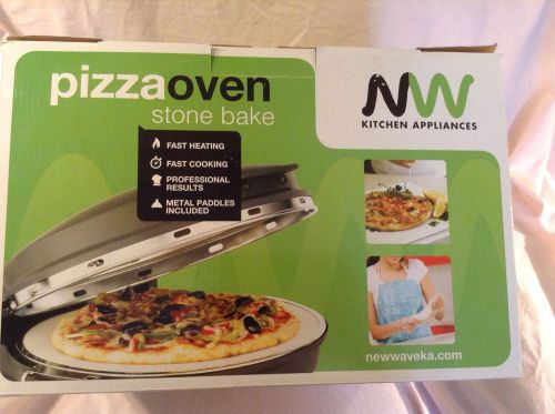 Newwave - Stone Bake Pizza Oven - Matte Black(NEW In BOX)