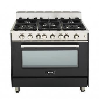 Verona 36&#034;  gas range w/ single oven - matte black ~ for sale