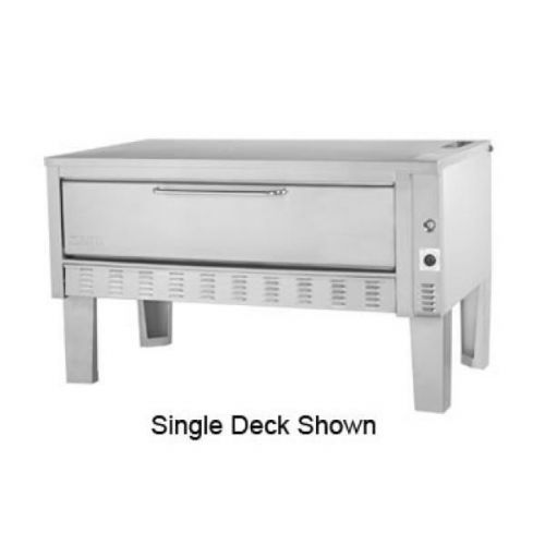 Zesto (315SS-2)- 72&#034; Gas Double Deck Space Saver Oven