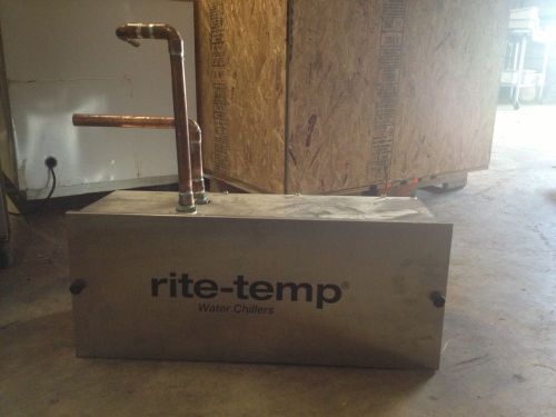 Rite temp water chiller manifold with stainless steel box for sale